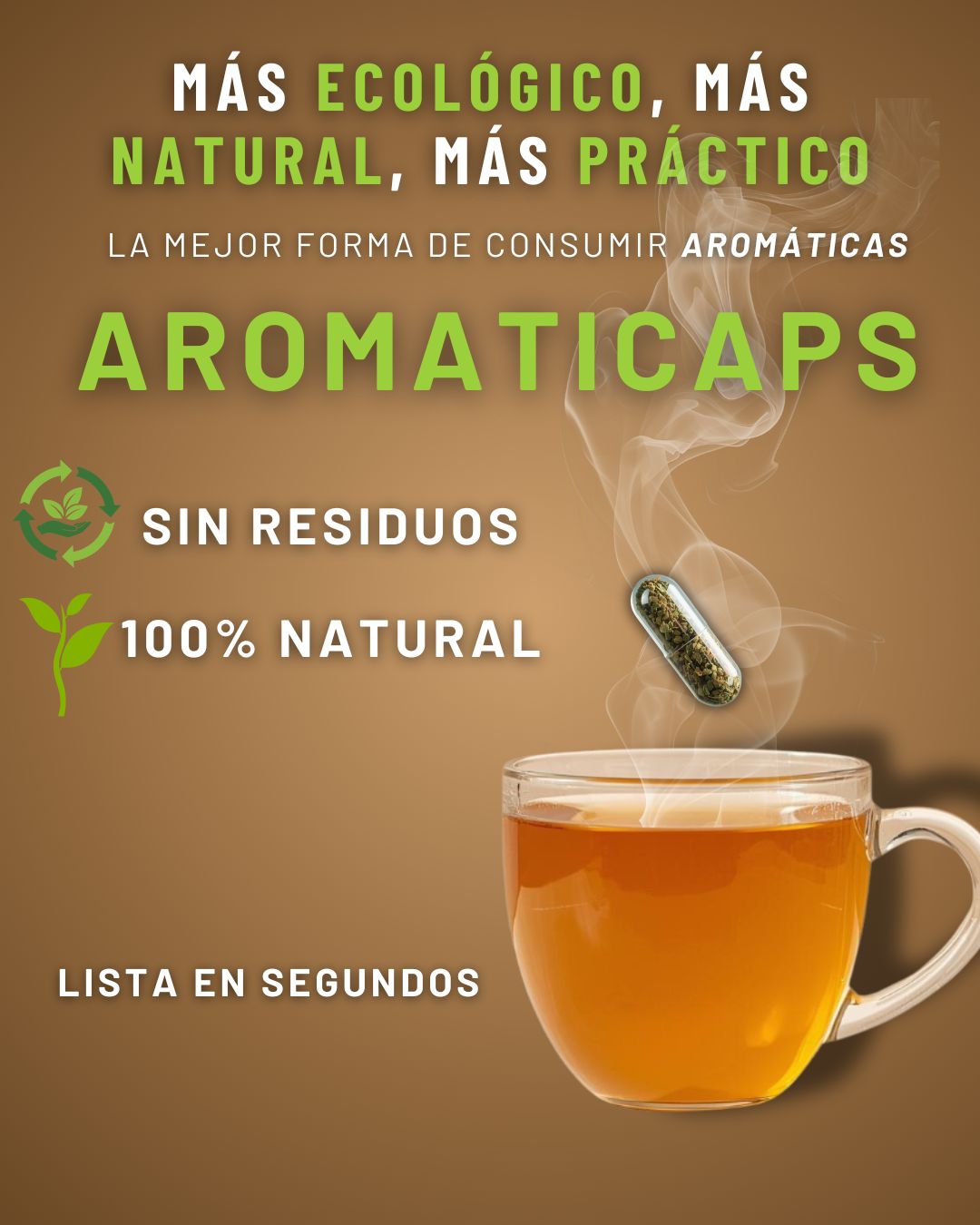 Aromaticaps. Tu mix de hierbas favorito en cápsula.